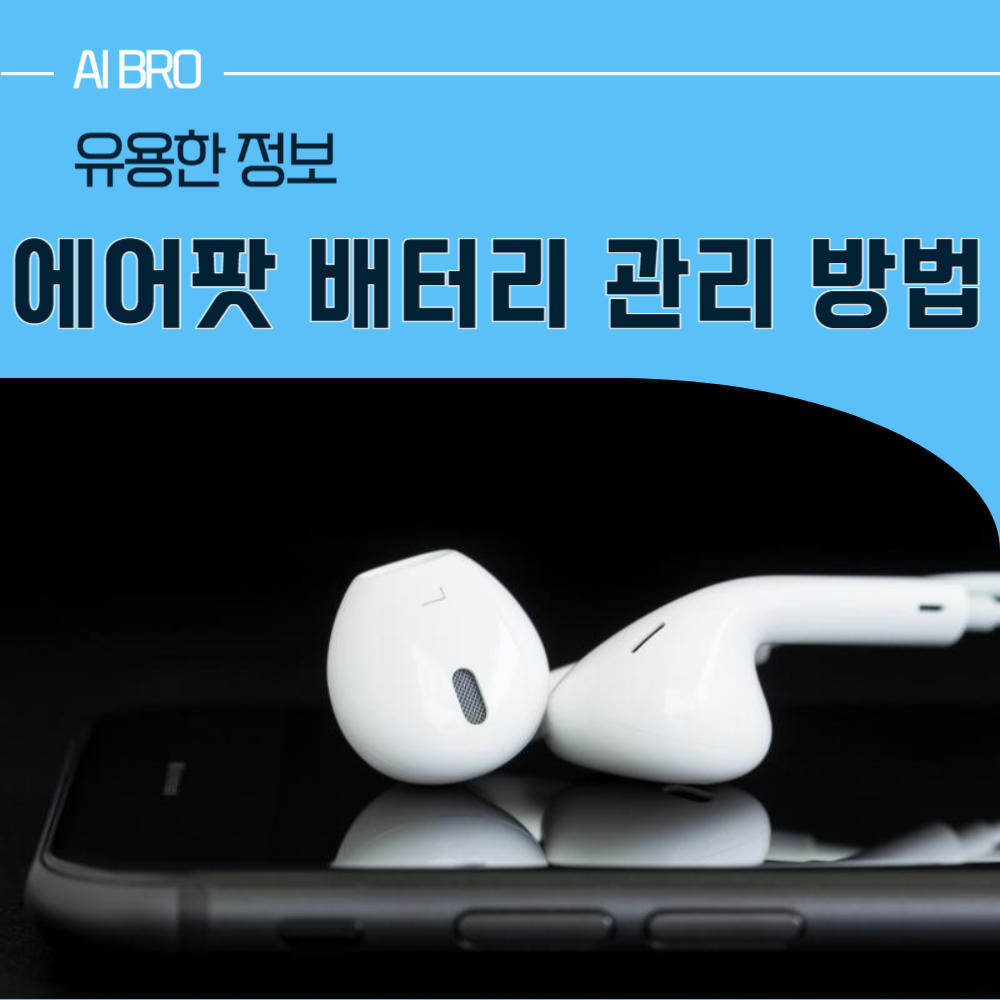 에어팟 배터리 관리