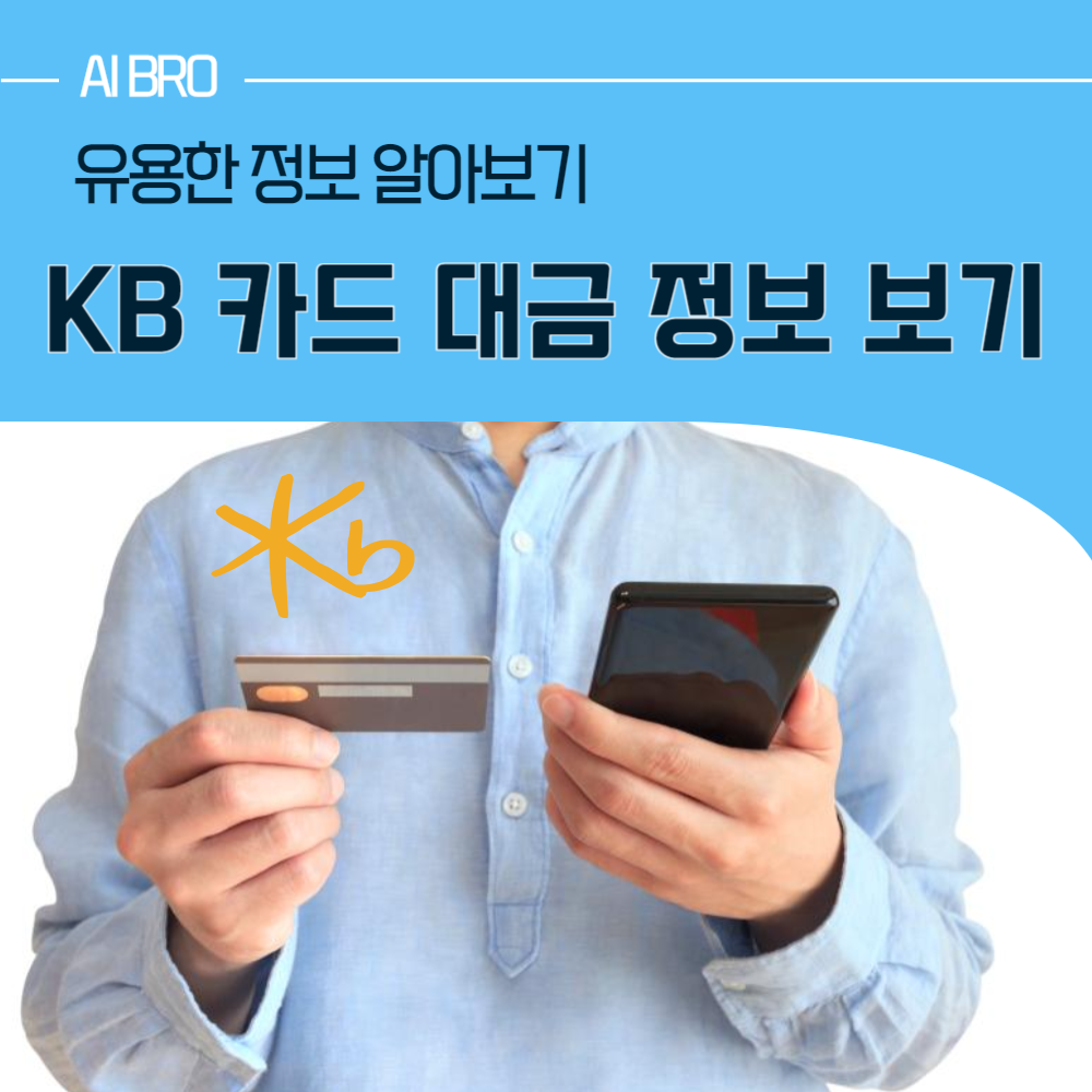KB 카드 대금