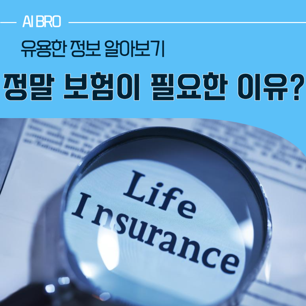 보험 필요성